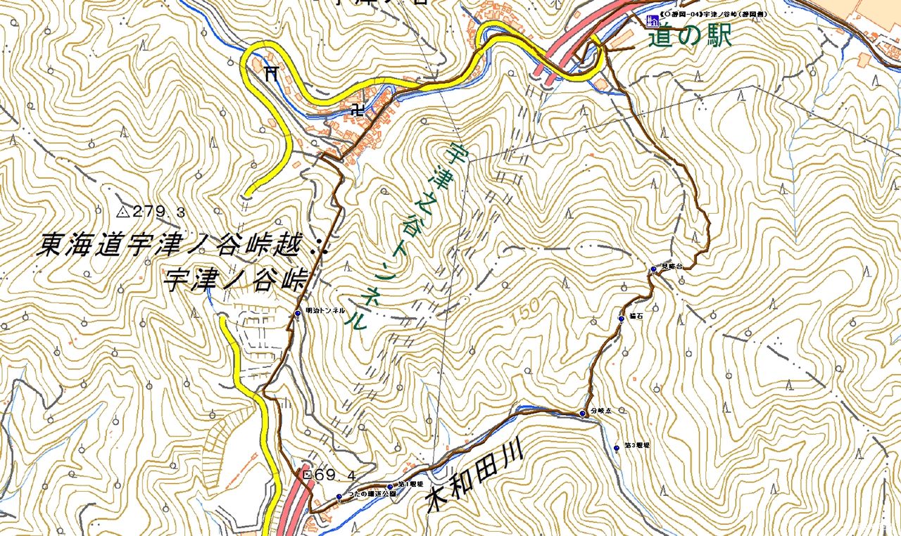 ［ TEKU-LOG ］【宇津ノ谷峠】ロマンを感じに宇津ノ谷峠を散歩（その3）［静岡県］明治トンネル～道の駅 宇津ノ谷峠コメント