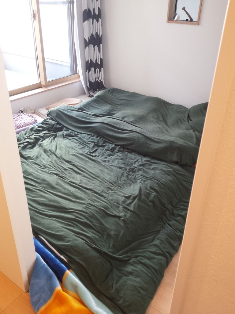 布団を敷いたらすのこベッドは見えません Komagoma生活