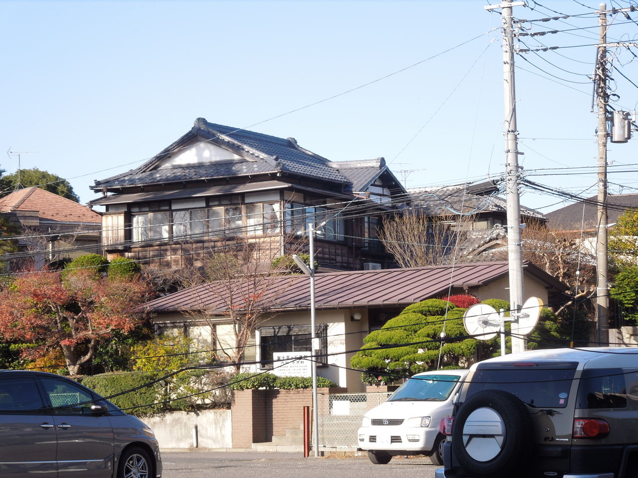 富士見ヶ丘駅から大きな日本家屋が見えました 東京都内の豪邸探索ブログ