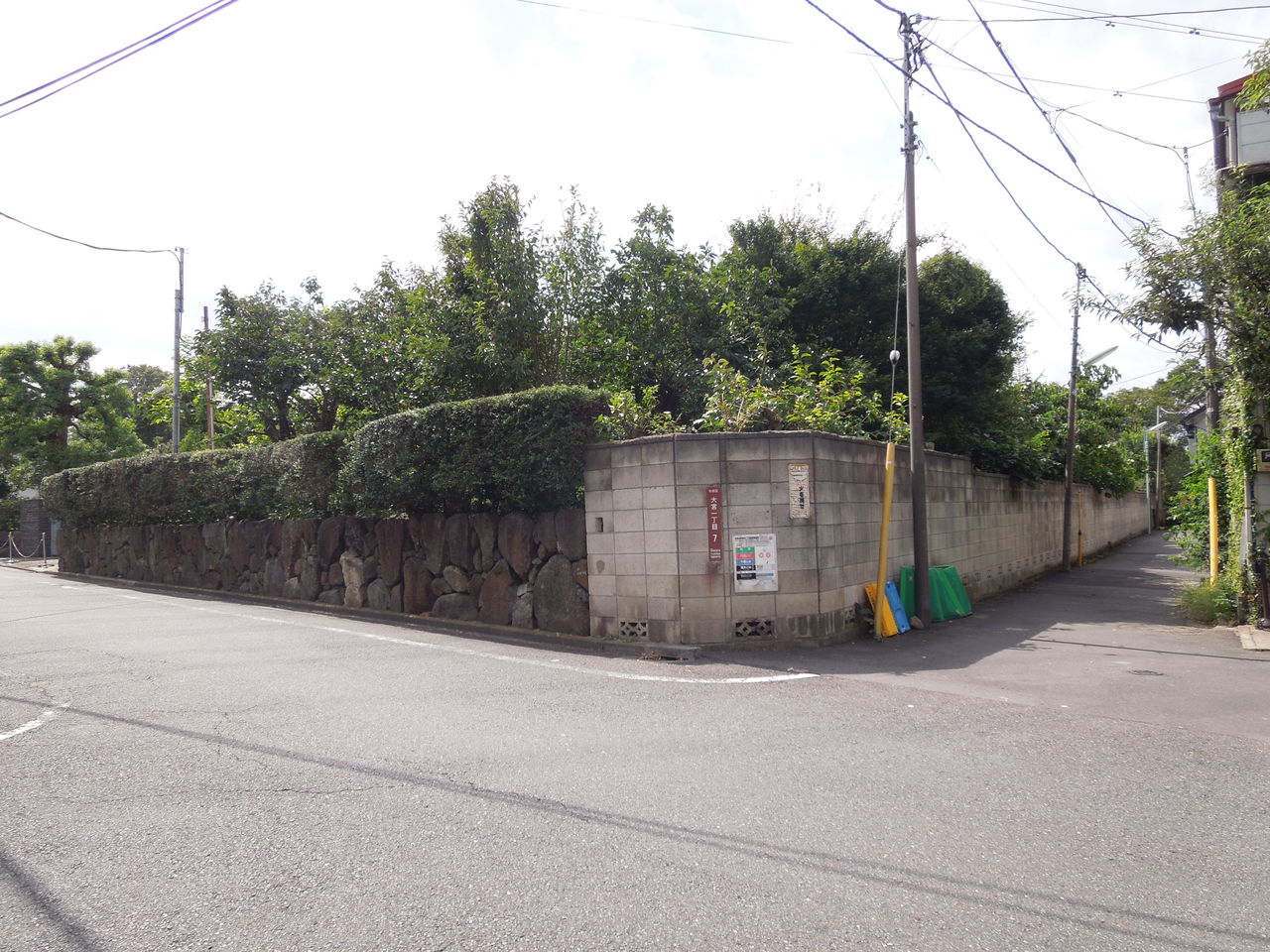 杉並区の大宮に敷地の広い豪邸がありました 東京都内の豪邸探索ブログ