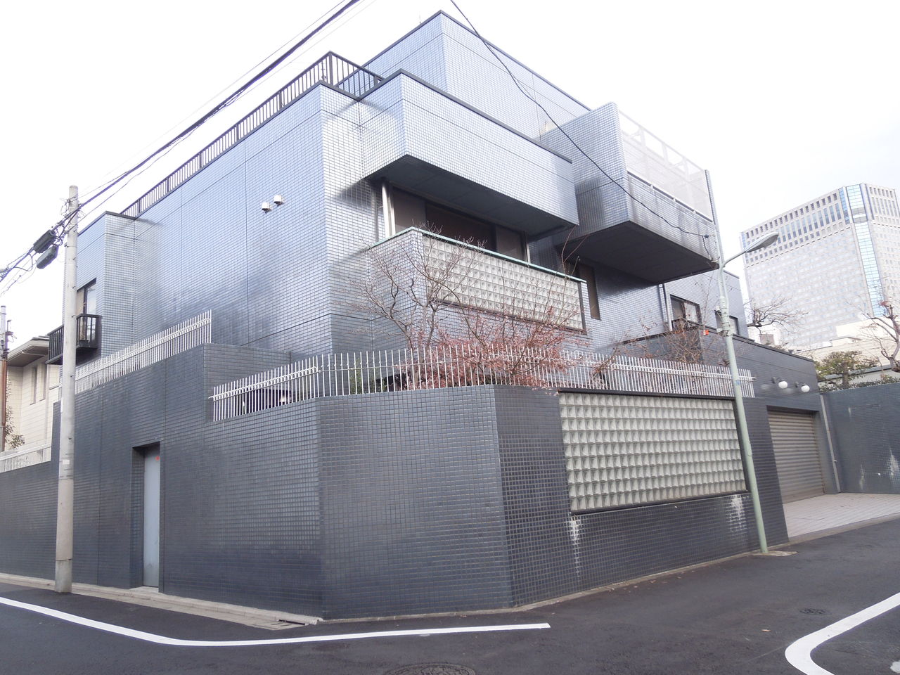 ガチガチの鉄筋コンクリートの豪邸が御殿山にありました 東京都内の豪邸探索ブログ