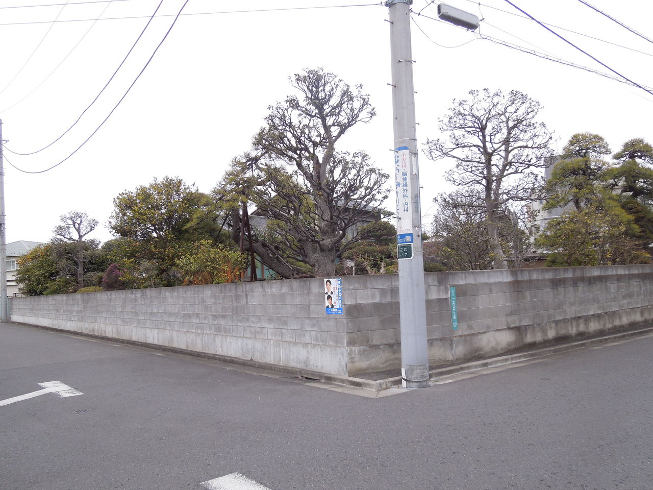 東京都内の豪邸探索ブログ2019年12月22日一之江に敷地が広い豪農的な豪邸がありました