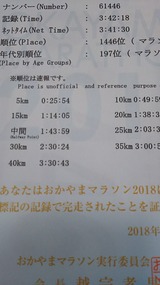 おかやまマラソン2018