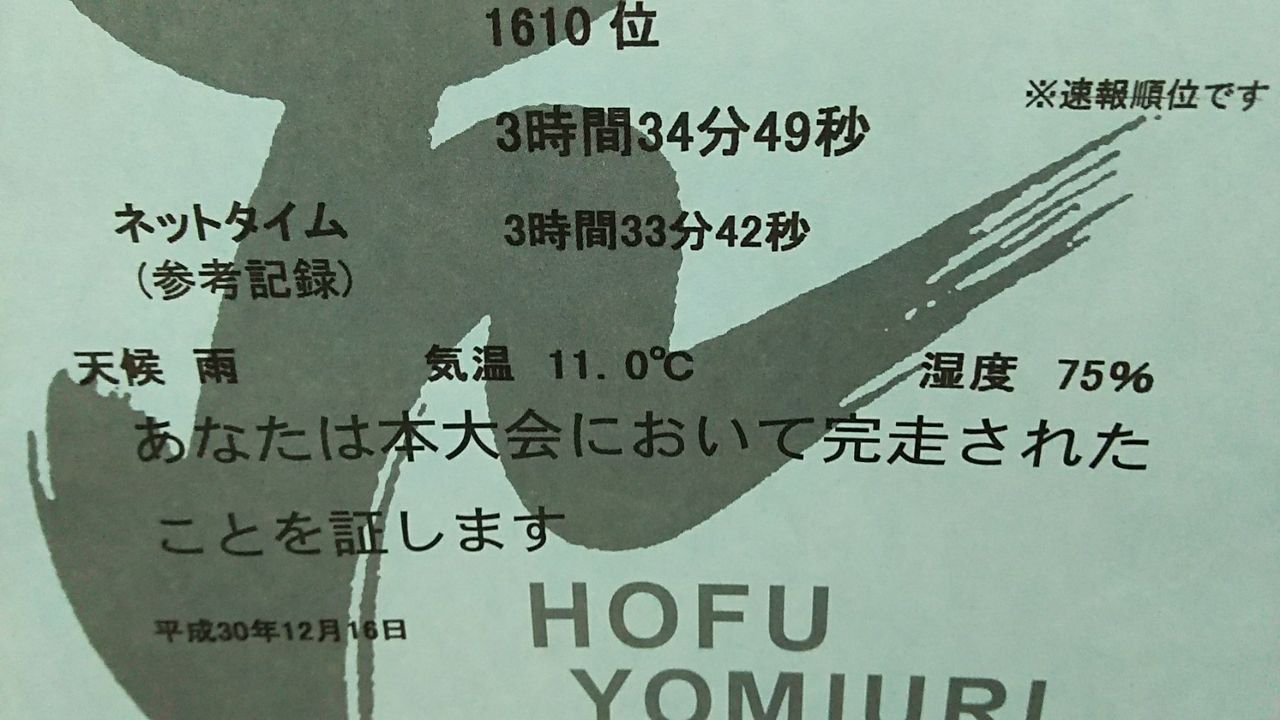 防府読売マラソン