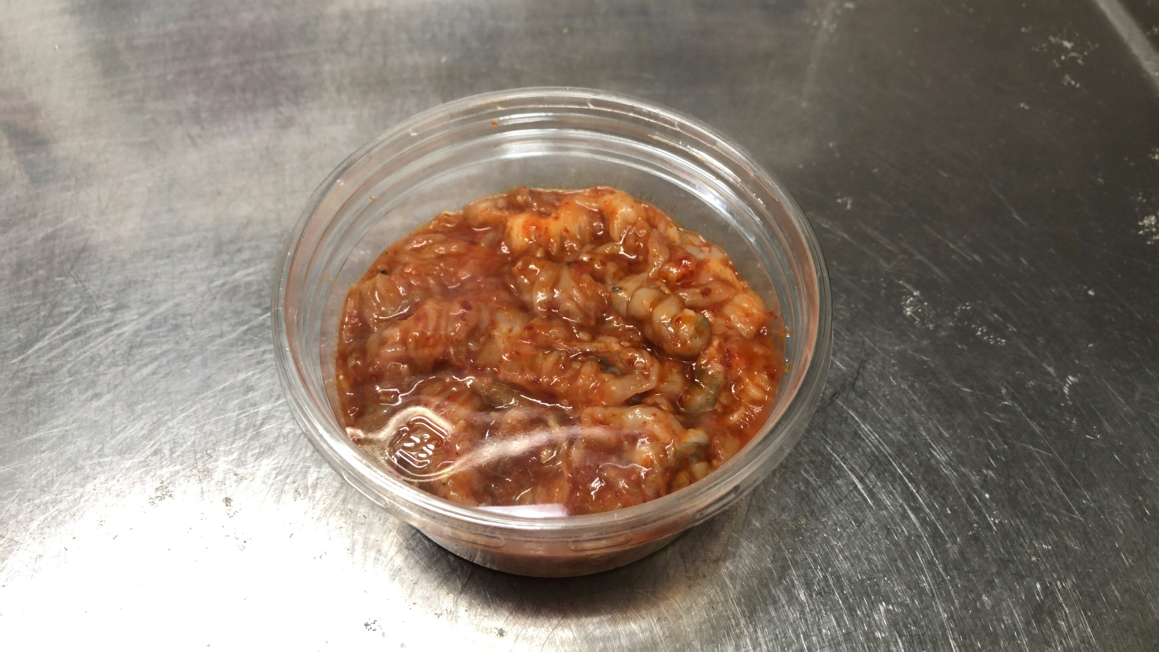 ヒラメのチャンジャとクリームチーズを合わせるのがすごく美味しいです のびーの食っちゃね だらだらな日々 食っちゃ寝生活してても意外と平気だったりする ヒラメのチャンジャとクリームチーズを合わせるのがすごく美味しいです のびーの食っちゃね だらだらな日々 食っちゃ寝生活してても意外と平気だったりする
