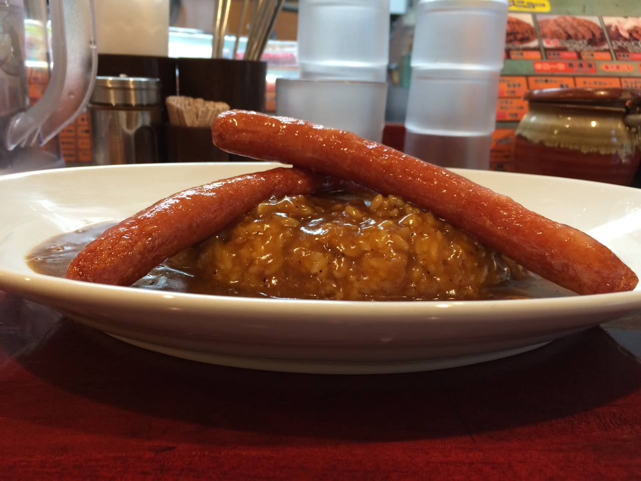 日乃屋カレー慶大東門前店でウインナーカレーとか のびーの食っちゃね だらだらな日々 食っちゃ寝生活してても意外と平気だったりする