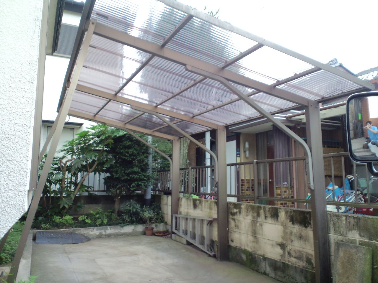 カーポート波板張替:大川ガラス 工事事例＆お知らせ