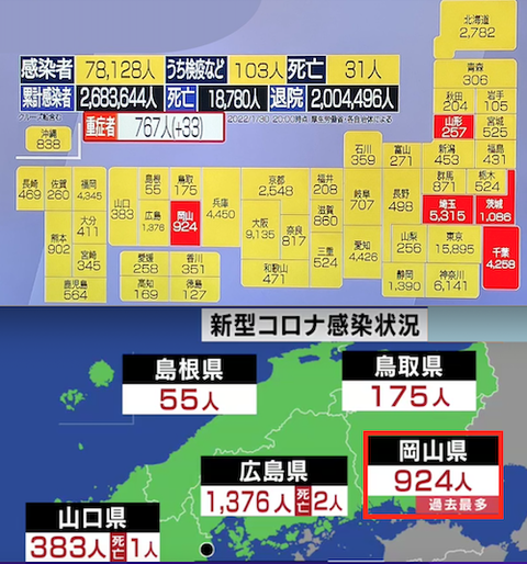 中国(岡山)感染推移カレ0130