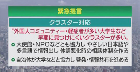 緊急提言　会議