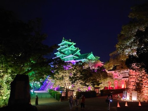 岡山城　夏ss