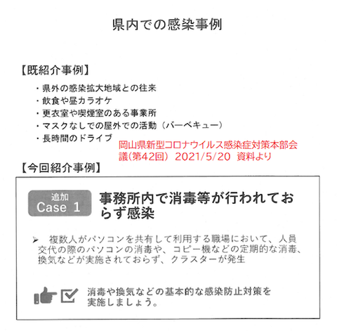 県内感染例　追加