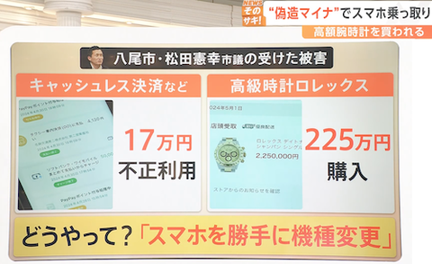 00 N偽造マイナカードで携帯機種変