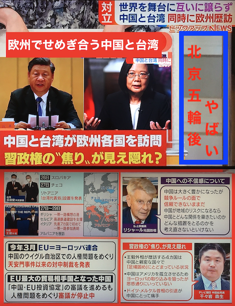 29 中国VS 台湾in 欧州