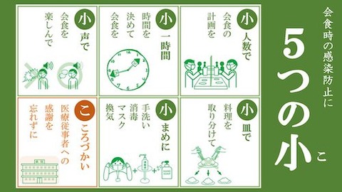 五小 会食 対策