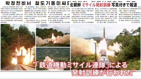 北朝鮮 鉄道機動ミサイル連隊