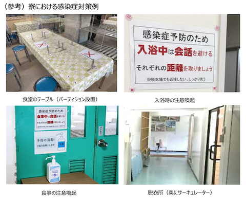 領内クラスター 防止