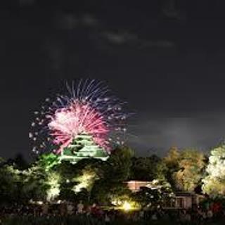 幻想庭園　　後楽園と岡山城　a