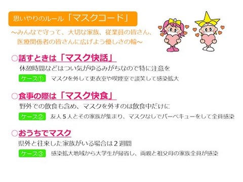 岡山 マスクコード