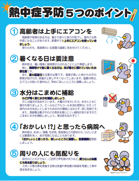 熱中症対策　ss