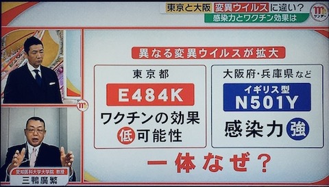 変異株 感染の違い?