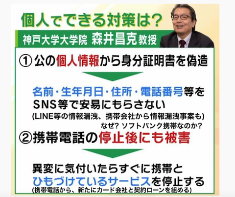 個人でできる対策??
