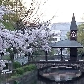 西川緑道公園　散歩道003　Ｌ