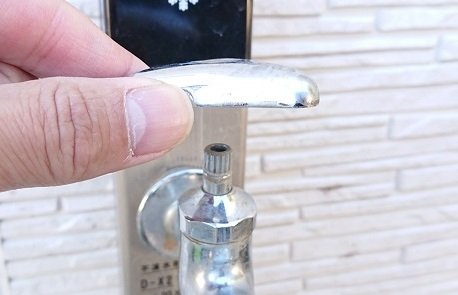 屋外立水栓 不凍栓 固定コマ