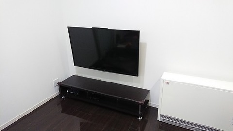 DIY壁掛けテレビ2