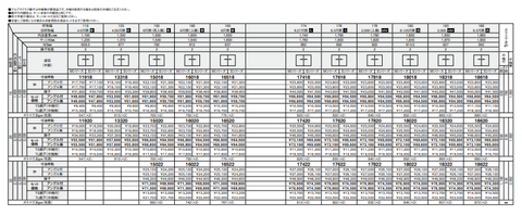 タマホーム オプション_サイズ表