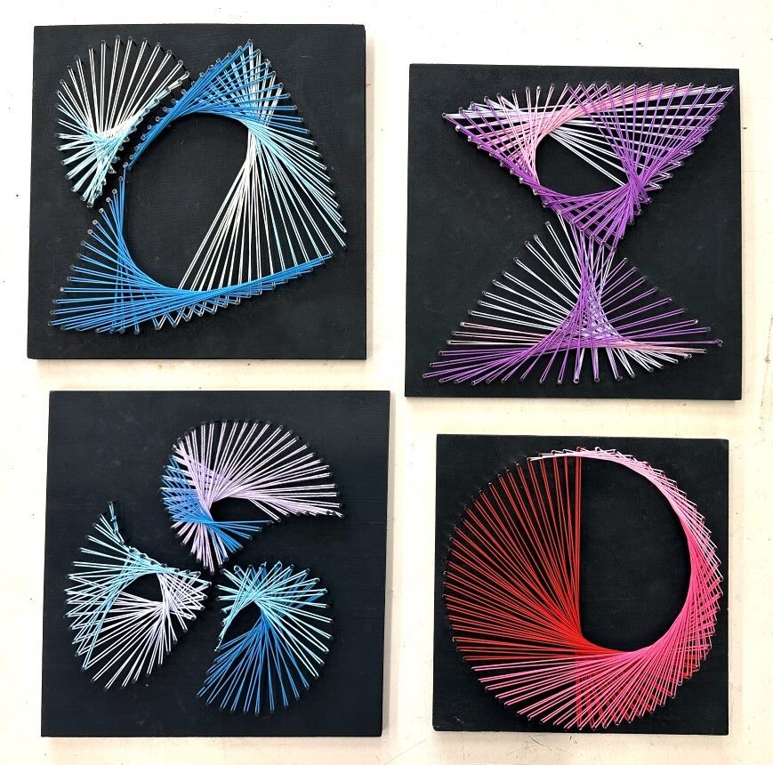 ストリングアート（儚い舞） ストリングアート（儚い舞）