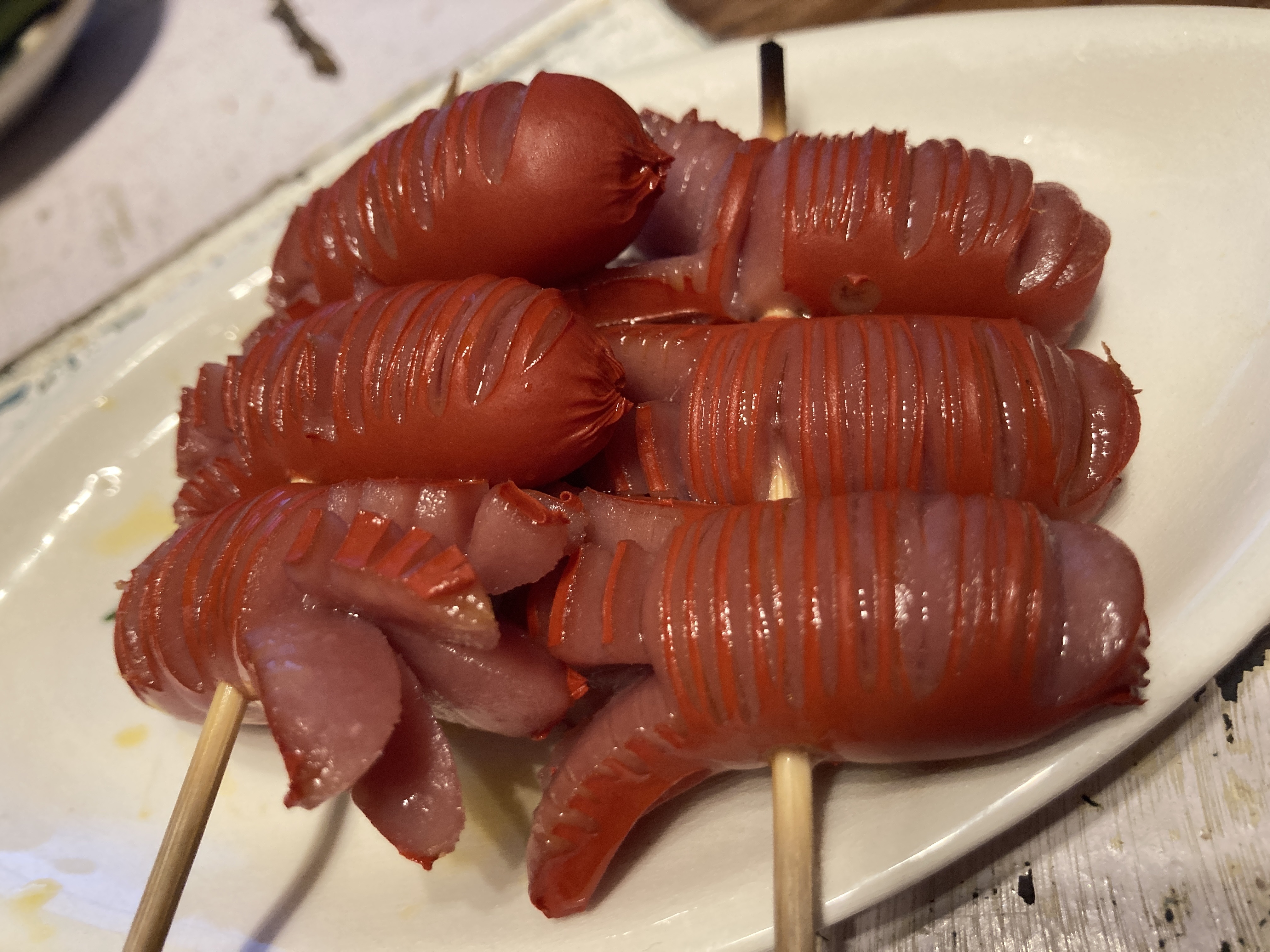 Recipe 赤ウインナー串を食べよう 東京オカザキッチン Recipe 赤ウインナー串を食べよう 東京オカザキッチン