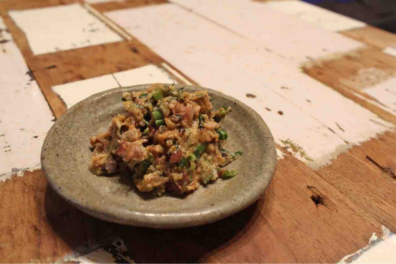 雪だからこその話 Recipe ホタルイカのなめろう 東京オカザキッチン 雪だからこその話 Recipe ホタルイカのなめろう 東京オカザキッチン