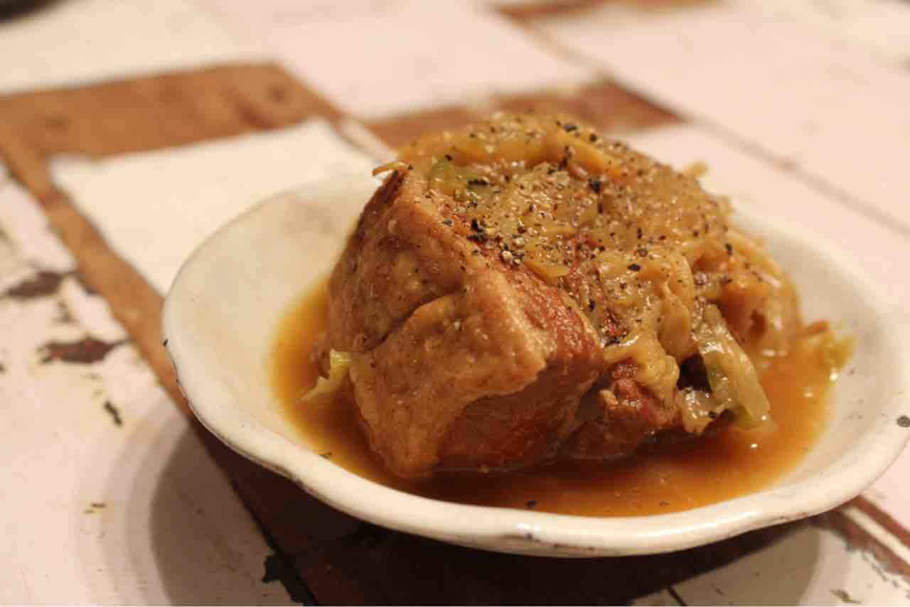 Recipe 豚バラとキャベツの白ワイン煮 gwの話 東京オカザキッチン Recipe 豚バラとキャベツの白ワイン煮 gwの話 東京オカザキッチン