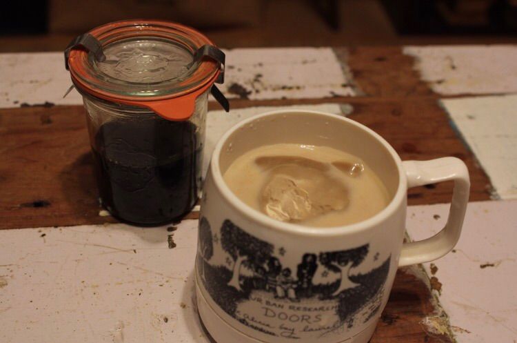ふるさと納税やるぞ Recipe コーヒー焼酎の豆乳割り 東京オカザキッチン