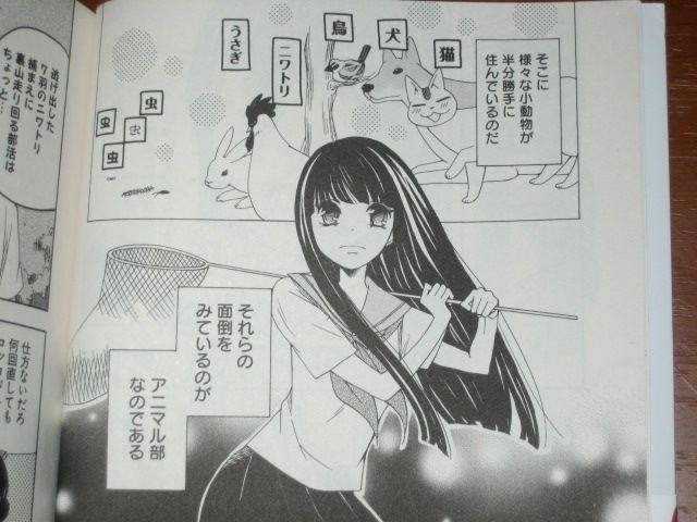 動物には異常なまでに好かれるのに 異性には好かれない男子の憂鬱 漫画 ア部 葉桜中学アニマル部 １巻 を読む 何かよくわからん気まぐれblog