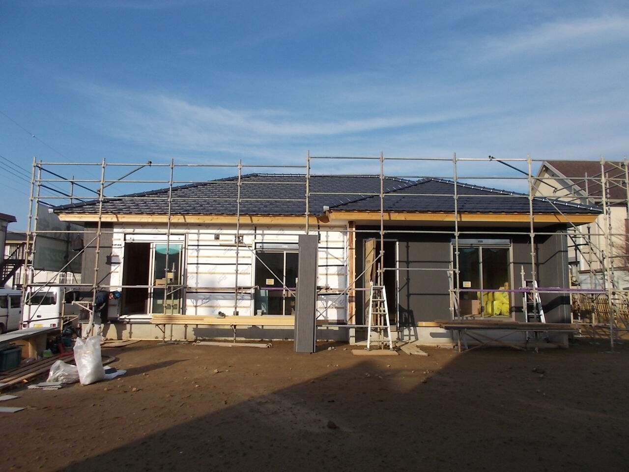 黒い外壁の平屋 社長 ブログ 社長のつぶやき 桶市ハウジング 黒い外壁の平屋 社長 ブログ 社長のつぶやき 桶市ハウジング