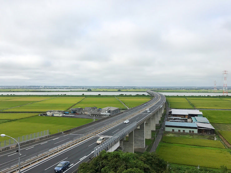 佐原pa 180度パノラマ展望台 社長 ブログ 社長のつぶやき 桶市ハウジング