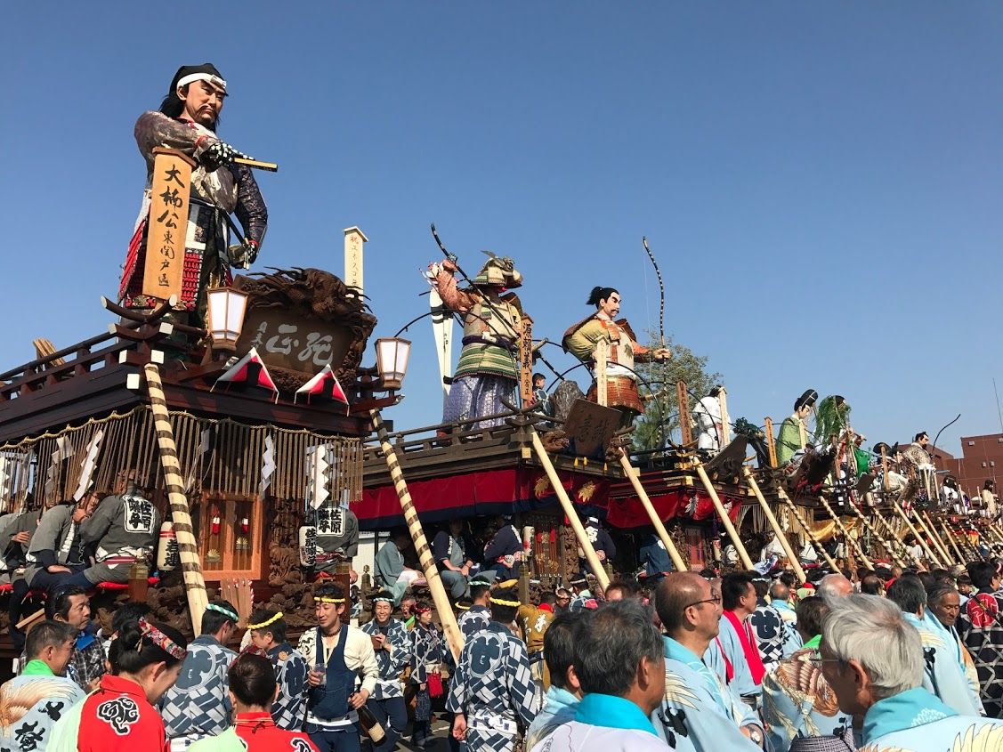 ユネスコ無形文化遺産登録記念祝賀山車曳き廻し 社長 ブログ 社長のつぶやき 桶市ハウジング