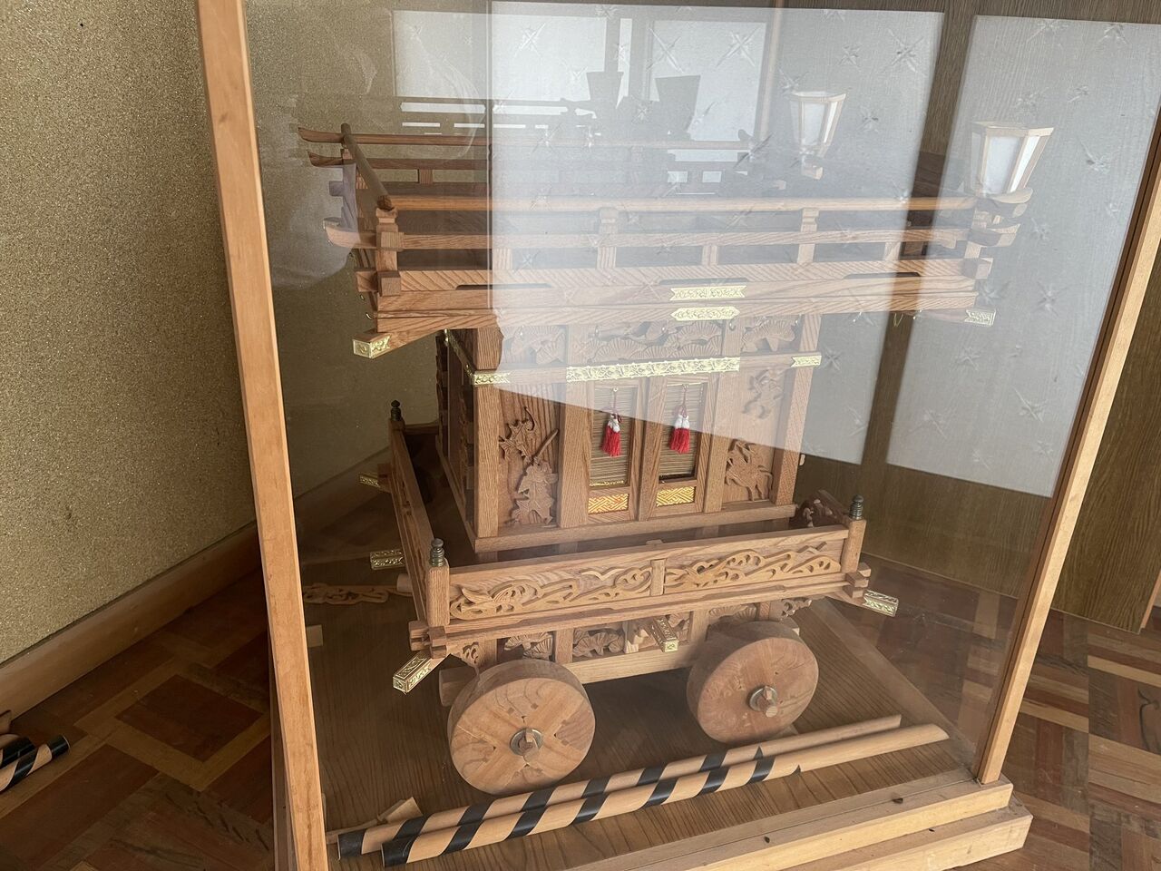 総欅造りの山車ミニュチュア : 四代目のつぶやき