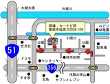 水郷町案内図