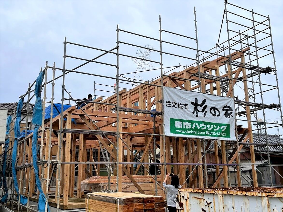 祝上棟 今度は佐原で 社長 ブログ 社長のつぶやき 桶市ハウジング