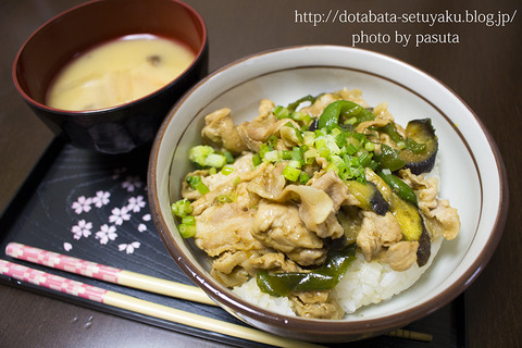 豚野菜の焼肉炒めの献立