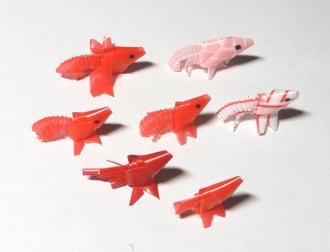 工作 ストロー金魚開発中 定年生活