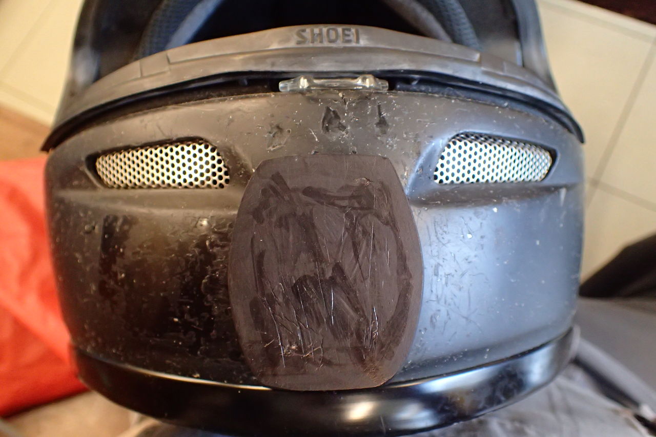 エポキシパテで顎マウント作りました Okinawaｰmidnight