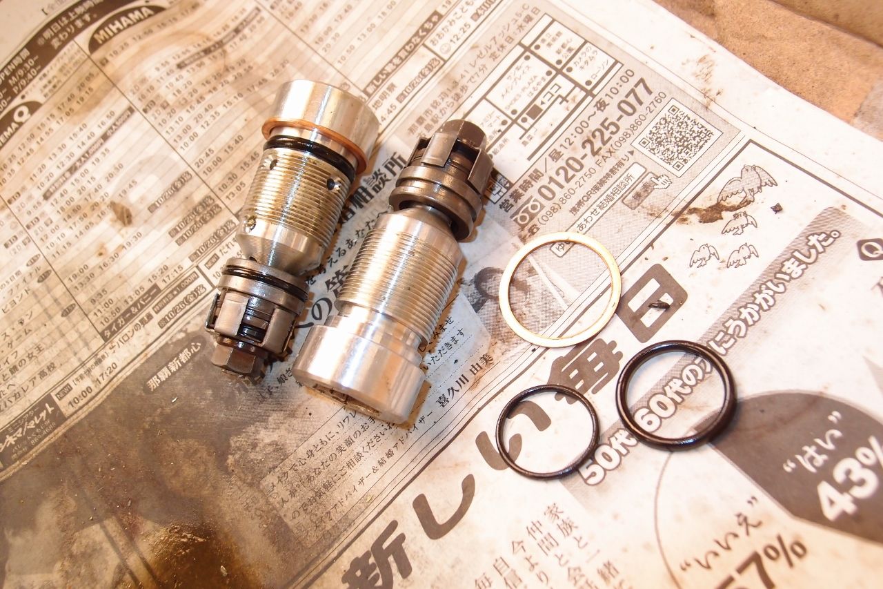 D-TRACKER】フロントフォーク オーバーホール② 組立編