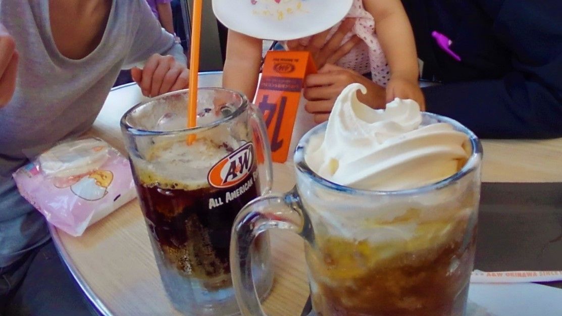 ルートビアはフロートにすべき A W ルートビア ルートビアフロート 海賊船長のひとりごと