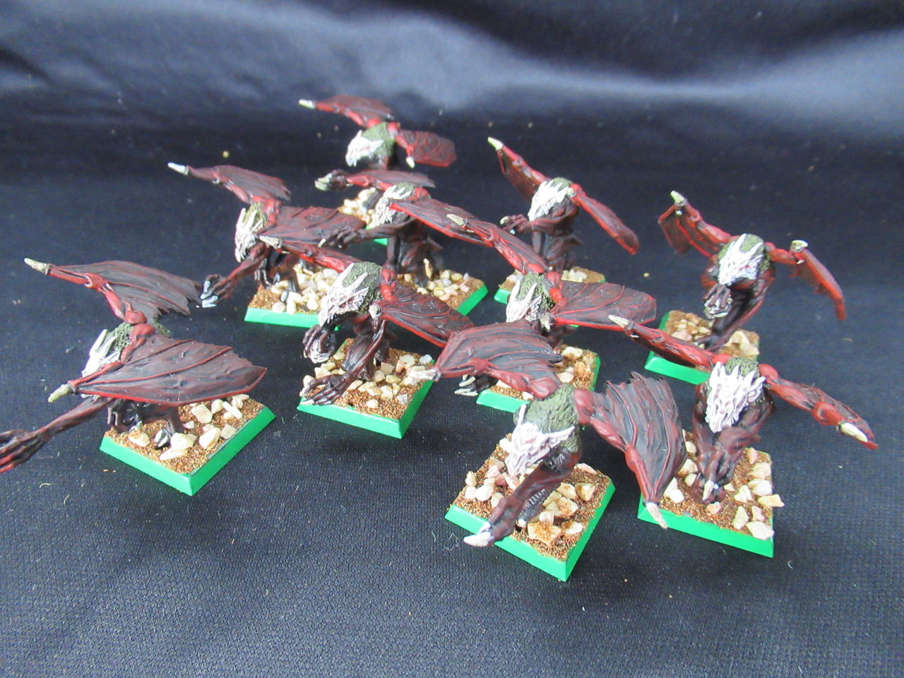 ケイオスフューリー 10体 Chaos Furies : 新 沖縄ハンマー Warhammer 