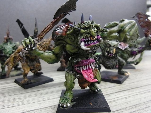 トロール王 スロッグ 塗装中 新 沖縄ハンマー Warhammer Fantasy Battle Fan