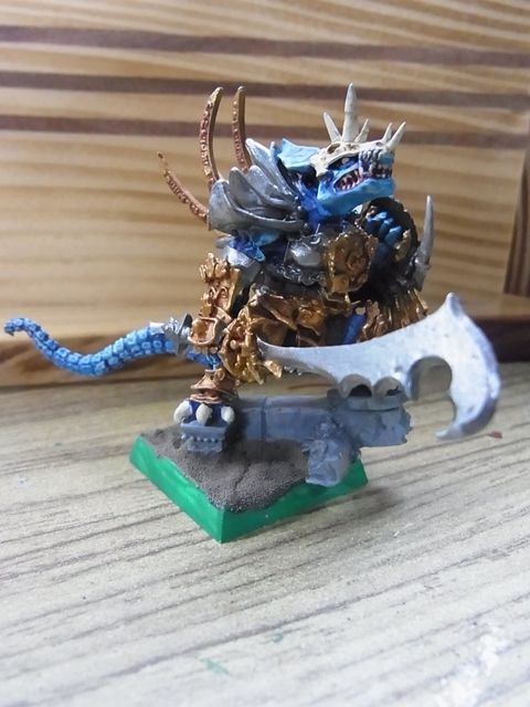 ザウルス・オールドブラッド（カルノザウルス騎乗）