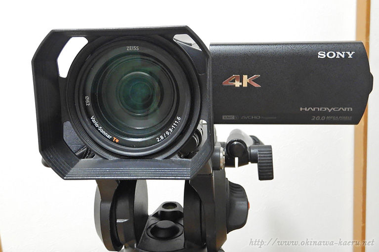 Sonyの4kハンディカム FDR-AX700 : おきなわカエル商会BLOG Sonyの4kハンディカム FDR-AX700 : おきなわカエル商会BLOG